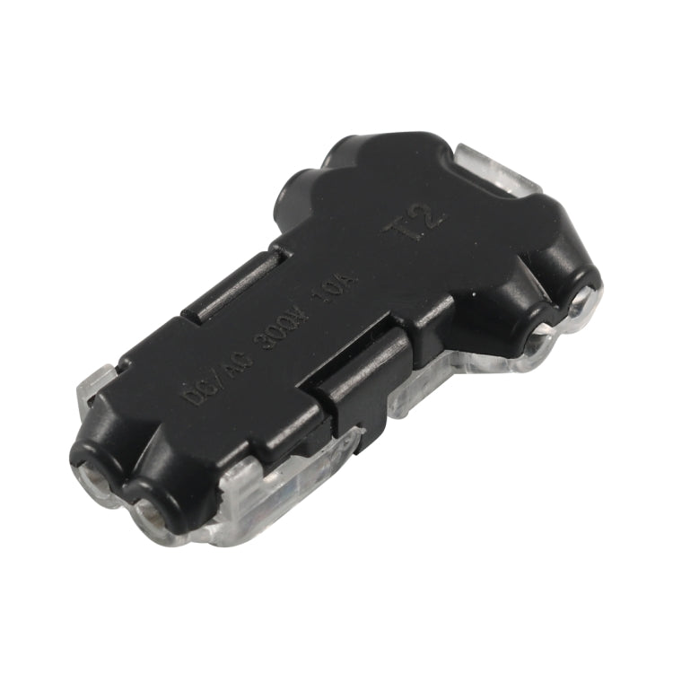 A6538 40 in 1 Car T-type + H-typeTransparent Stripping-free Terminal Block - Booster Cable & Clip by PMC TechLife | Online Shopping South Africa | PMC TechLife | Buy Now Pay Later Mobicred