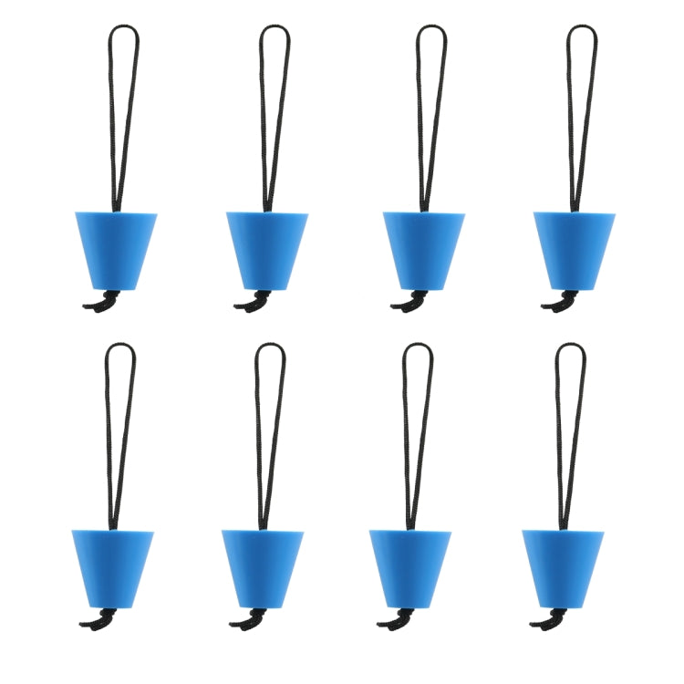 A6701 8 in 1 Blue Kayak Silicone Drain Hole Plug - Marine Accessories & Parts by PMC TechLife | Online Shopping South Africa | PMC TechLife | Buy Now Pay Later Mobicred