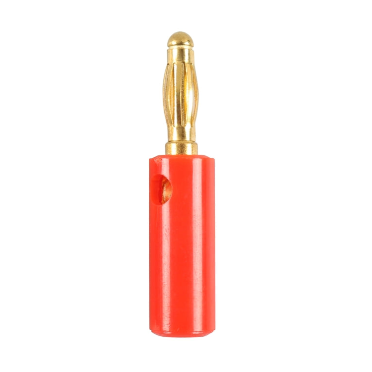 A6545 10 in 1 Car Red and Black Cover Gold-plated 4mm Banana Head Audio Plug - Terminal connectors by PMC TechLife | Online Shopping South Africa | PMC TechLife | Buy Now Pay Later Mobicred
