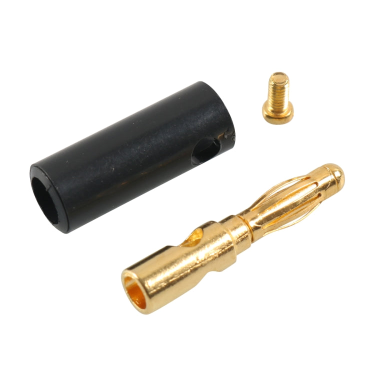 A6549 40 in 1 Car Red and Black Cover Gold-plated 4mm Banana Head Audio Plug - free shipping - PMC TechLife - Order now!
