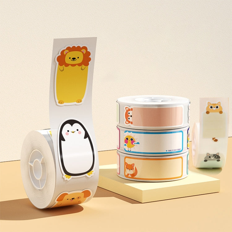 25 x 50mm 130 Sheets Thermal Printing Label Paper For NiiMbot D101 / D11(Cherry Blossom Knot) - Printer Accessories by PMC TechLife | Online Shopping South Africa | PMC TechLife | Buy Now Pay Later Mobicred