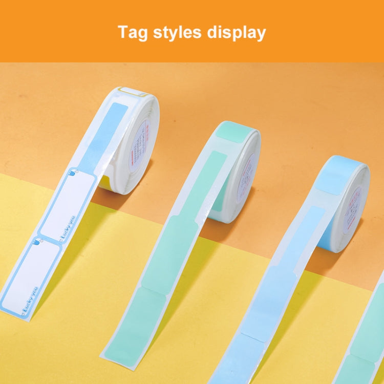 25 x 78mm  90 Sheets Thermal Label Data Cable Sort Stickers For NiiMbot D101 / D11(Yellow) - Printer Accessories by PMC TechLife | Online Shopping South Africa | PMC TechLife | Buy Now Pay Later Mobicred