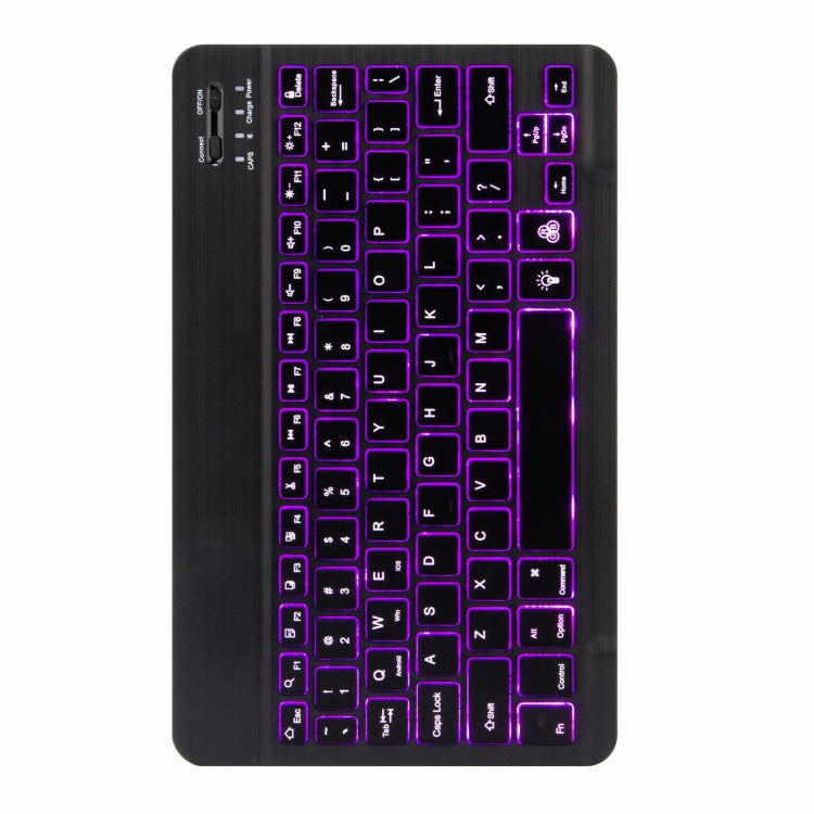 H-102S Monochrome Backlight Bluetooth Keyboard Leather Case with Rear Three-fold Holder For iPad 10.2 2020 & 2019 / Pro 10.5 inch(Dark Night Green) - Universal by PMC TechLife | Online Shopping South Africa | PMC TechLife