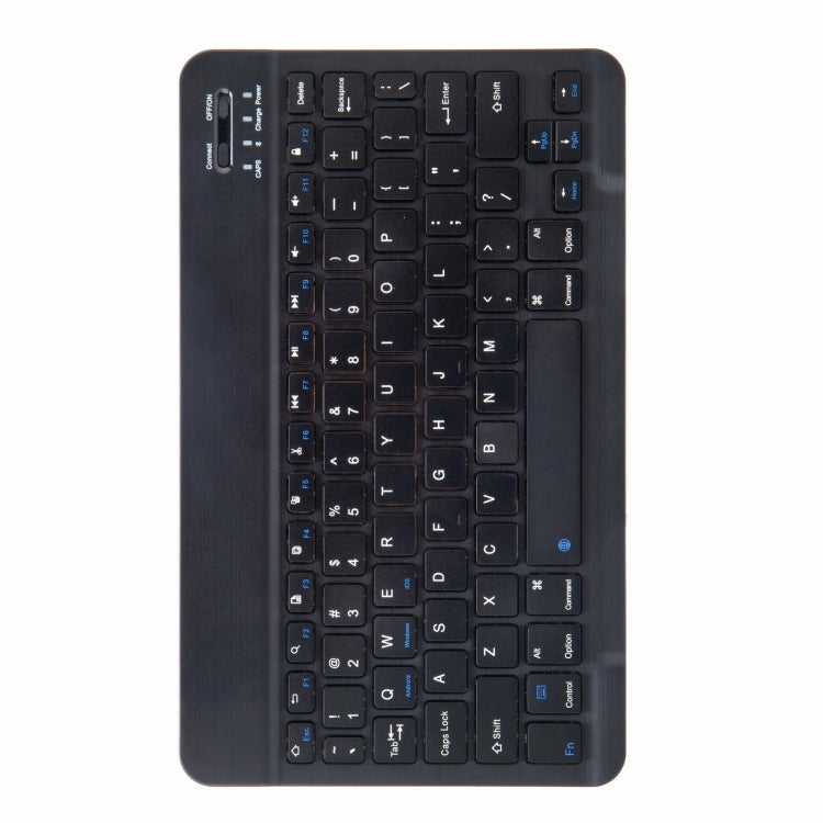 H-102 Bluetooth Keyboard Leather Case with Rear Three-fold Holder For iPad 10.2 2020 & 2019 / Pro 10.5 inch(Black) - Universal by PMC TechLife | Online Shopping South Africa | PMC TechLife