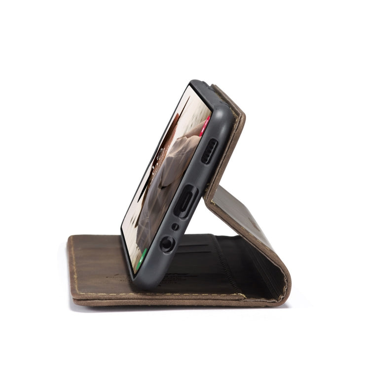 For Samsung Galaxy A13 4G/A13 5G/A04S/A04/M13 5G CaseMe 013 Multifunctional Horizontal Flip Leather Phone Case(Coffee) - free shipping - PMC TechLife - Order now!