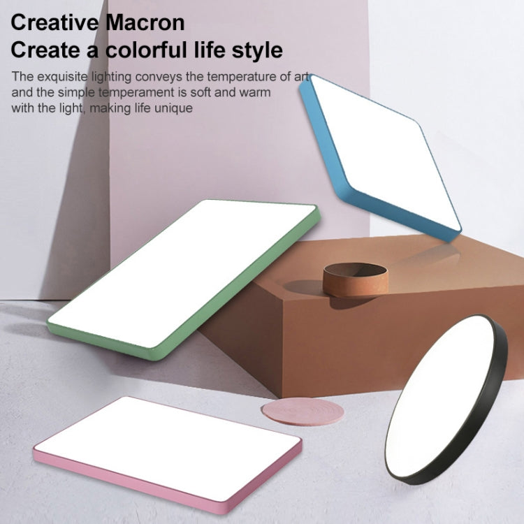 Macaron LED Round Ceiling Lamp, White Light, Size:40cm(Blue) - Celling Lights & Chandeliers by PMc TechLife | Online Shopping South Africa | PMc TechLife | Buy Now Pay Later Mobicred