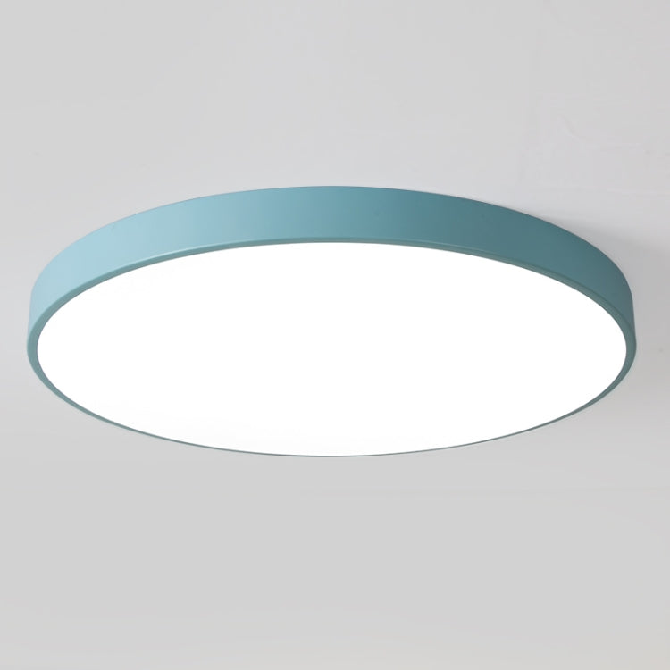 Macaron LED Round Ceiling Lamp, White Light, Size:78cm(Blue) - Celling Lights & Chandeliers by PMc TechLife | Online Shopping South Africa | PMc TechLife | Buy Now Pay Later Mobicred