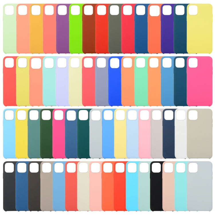 For iPhone 13 Solid Silicone Phone Case(Olive Green) - iPhone 13 Cases by PMC TechLife | Online Shopping South Africa | PMC TechLife