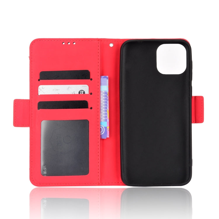 For Ulefone Note 6 / Note 6P Skin Feel Calf Pattern Leather Phone Case(Red) - Ulefone Cases by PMC Jewellery | Online Shopping South Africa | PMC Jewellery | Buy Now Pay Later Mobicred