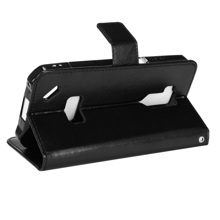 For Ulefone Armor X9 Retro Crazy Horse Texture Leather Phone Case(Black) - Ulefone Cases by PMC Jewellery | Online Shopping South Africa | PMC Jewellery | Buy Now Pay Later Mobicred