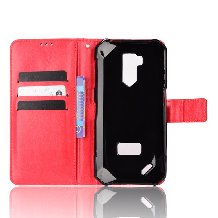 For Ulefone Armor X9 Retro Crazy Horse Texture Leather Phone Case(Red) - Ulefone Cases by PMC Jewellery | Online Shopping South Africa | PMC Jewellery | Buy Now Pay Later Mobicred