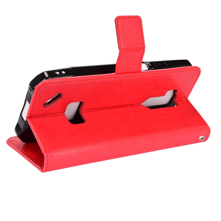 For Ulefone Armor X9 Retro Crazy Horse Texture Leather Phone Case(Red) - Ulefone Cases by PMC Jewellery | Online Shopping South Africa | PMC Jewellery | Buy Now Pay Later Mobicred