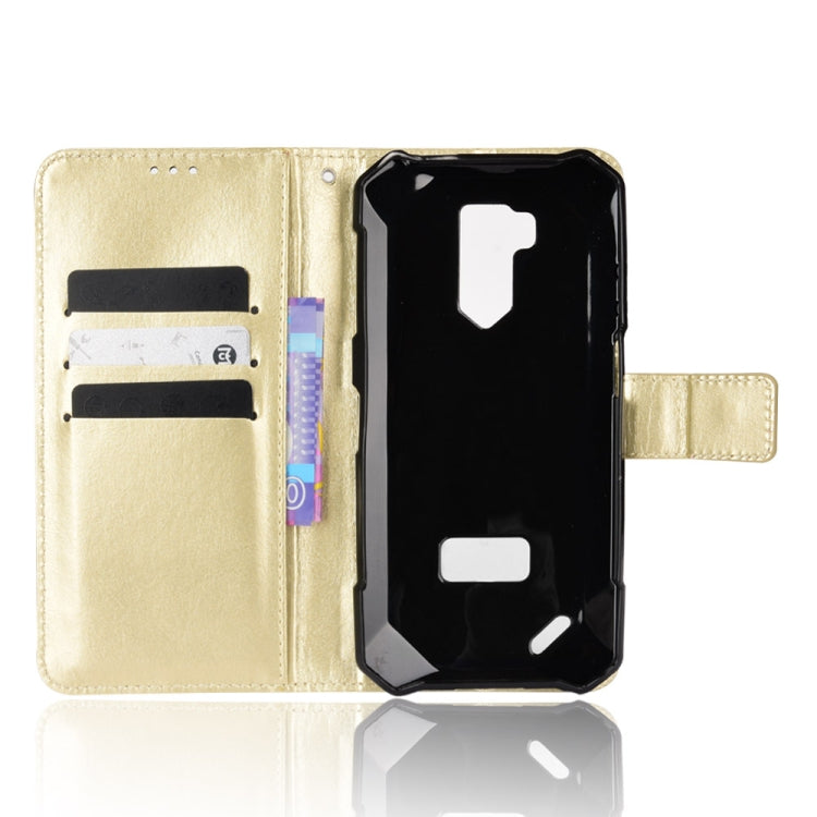For Ulefone Armor X9 Retro Crazy Horse Texture Leather Phone Case(Gold) - Ulefone Cases by PMC Jewellery | Online Shopping South Africa | PMC Jewellery | Buy Now Pay Later Mobicred