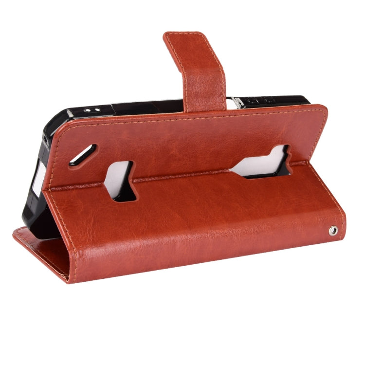 For Ulefone Armor X9 Retro Crazy Horse Texture Leather Phone Case(Brown) - free shipping - PMC Jewellery - Order now!