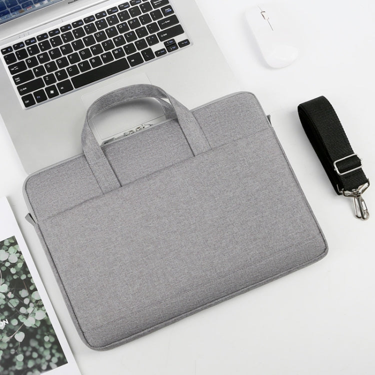 P310 Waterproof Oxford Cloth Laptop Handbag For 13.3 inch(Grey) - free shipping - PMC Jewellery - Order now!