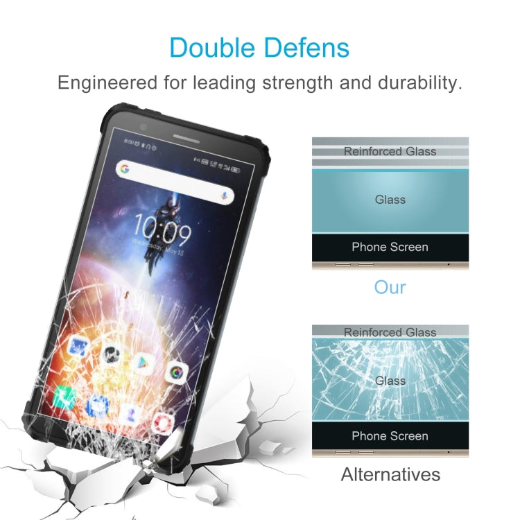 10 PCS 0.26mm 9H 2.5D Tempered Glass Film For Blackview BV6600E - For Blackview by PMC TechLife | Online Shopping South Africa | PMC TechLife