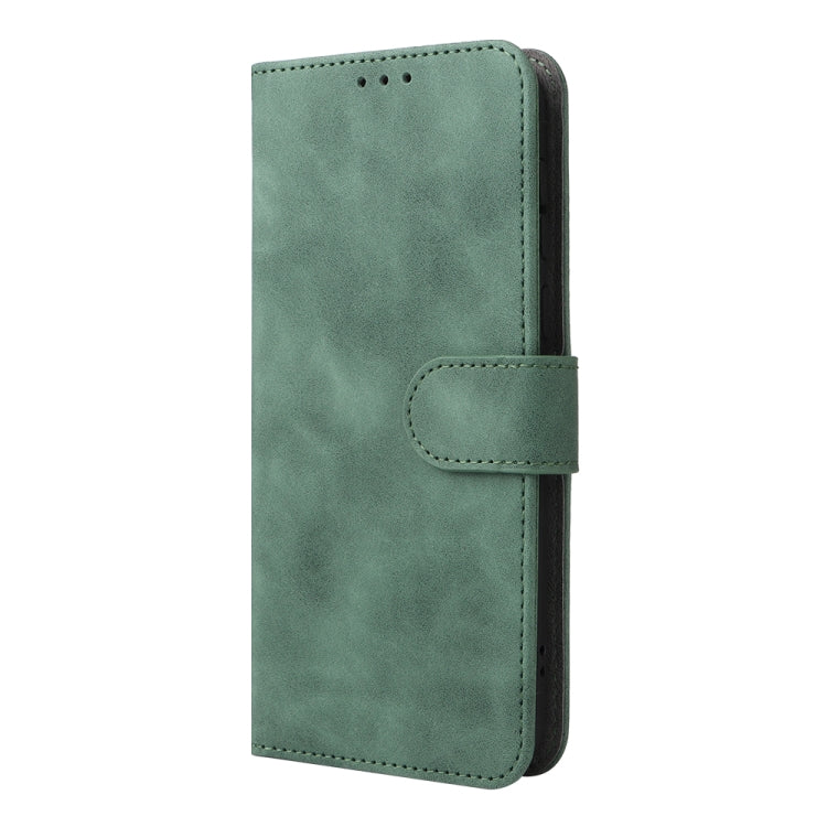 For Ulefone Note 6 Skin Feel Magnetic Flip Leather Phone Case(Green) - Ulefone Cases by PMC Jewellery | Online Shopping South Africa | PMC Jewellery | Buy Now Pay Later Mobicred