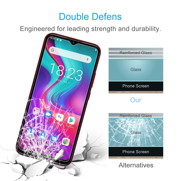 10 PCS 0.26mm 9H 2.5D Tempered Glass Film For Doogee X96 - free shipping - PMC TechLife - Order now!