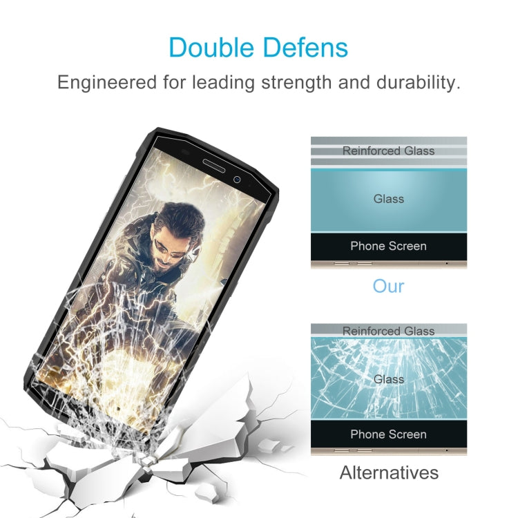 10 PCS 0.26mm 9H 2.5D Tempered Glass Film For Blackview BV5800 - For Blackview by PMC TechLife | Online Shopping South Africa | PMC TechLife