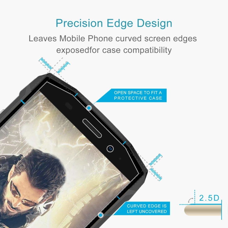 50 PCS 0.26mm 9H 2.5D Tempered Glass Film For Blackview BV5800 - For Blackview by PMC TechLife | Online Shopping South Africa | PMC TechLife