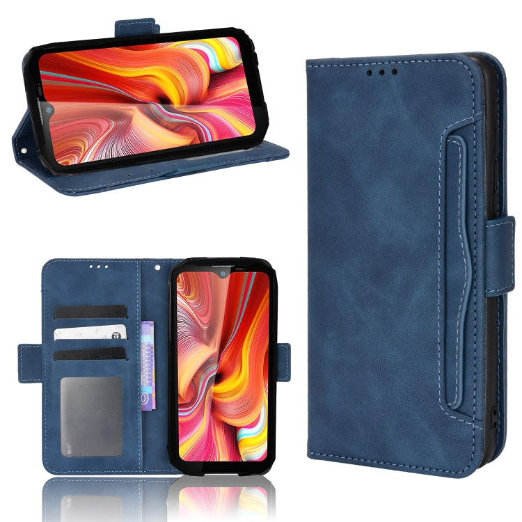 For Doogee S96 Pro Skin Feel Calf Pattern Leather Phone Case(Blue) - Doogee Cases by PMC TechLife | Online Shopping South Africa | PMC TechLife | Buy Now Pay Later Mobicred