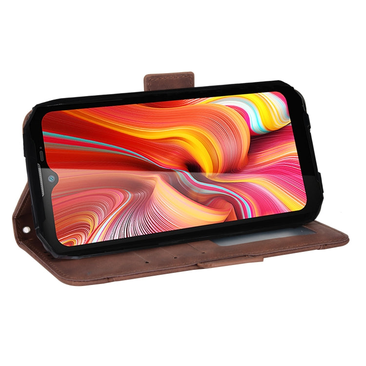For Doogee S96 Pro Skin Feel Calf Pattern Leather Phone Case(Brown) - Doogee Cases by PMC TechLife | Online Shopping South Africa | PMC TechLife | Buy Now Pay Later Mobicred