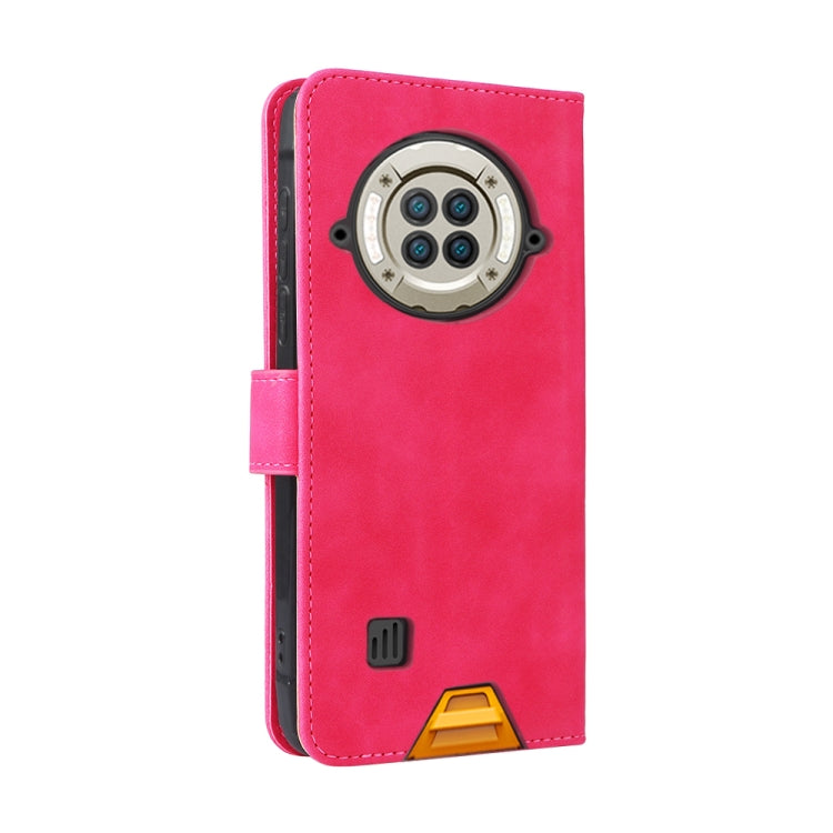 For DOOGEE S96 Pro Skin Feel Magnetic Buckle Calf Texture PU Phone Case(Rose Red) - Doogee Cases by PMC TechLife | Online Shopping South Africa | PMC TechLife | Buy Now Pay Later Mobicred