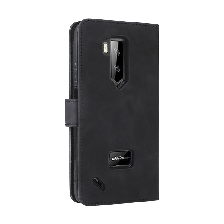 For Ulefone Armor X9 Skin Feel Magnetic Buckle Calf Texture PU Phone Case(Black) - Ulefone Cases by PMC Jewellery | Online Shopping South Africa | PMC Jewellery | Buy Now Pay Later Mobicred