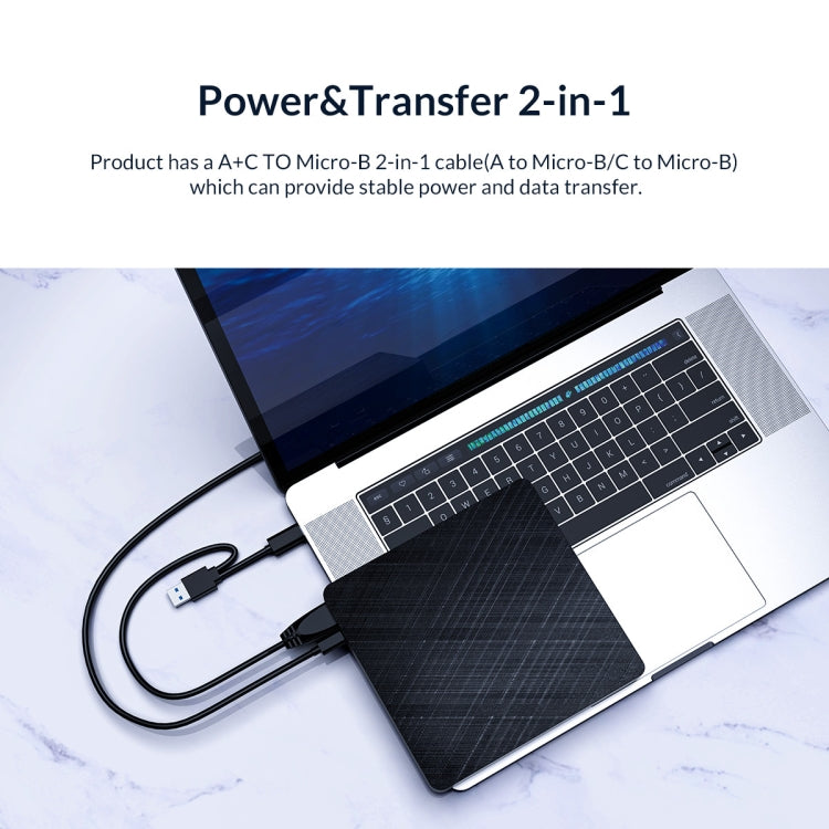 ORICO XD010 External Optical Drive Extension(Black) - free shipping - PMC Jewellery - Order now!