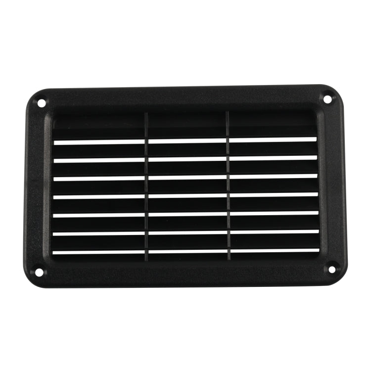 A6789 193x122mm RV / Bus Oblique Louver Outlet Panel with Screws(Black) - Air Conditioning System by PMC TechLife | Online Shopping South Africa | PMC TechLife | Buy Now Pay Later Mobicred