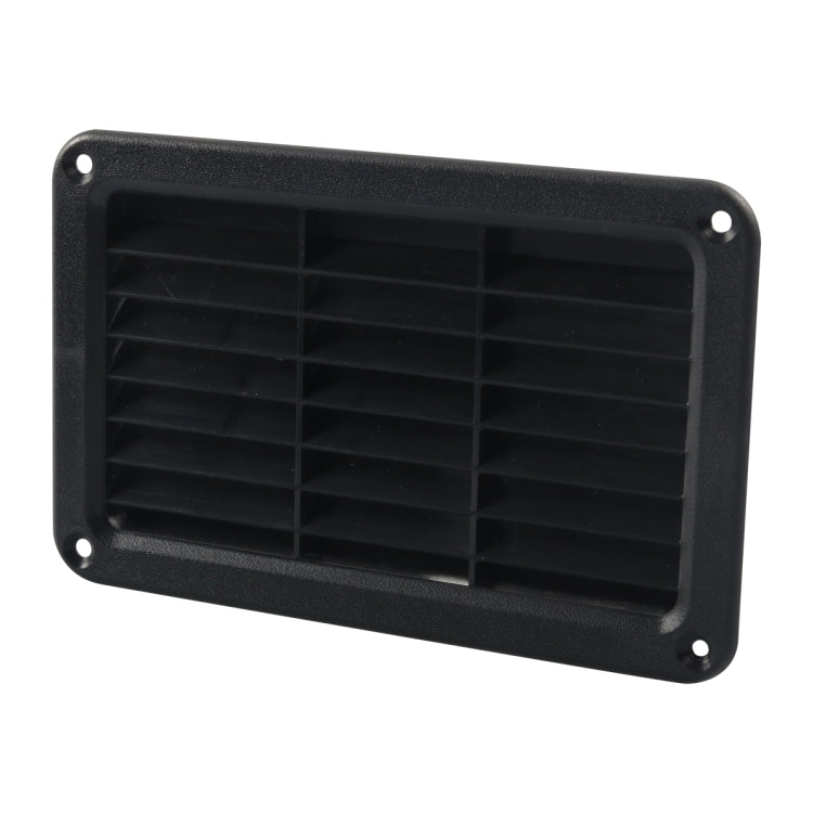 A6789 193x122mm RV / Bus Oblique Louver Outlet Panel with Screws(Black) - Air Conditioning System by PMC TechLife | Online Shopping South Africa | PMC TechLife | Buy Now Pay Later Mobicred