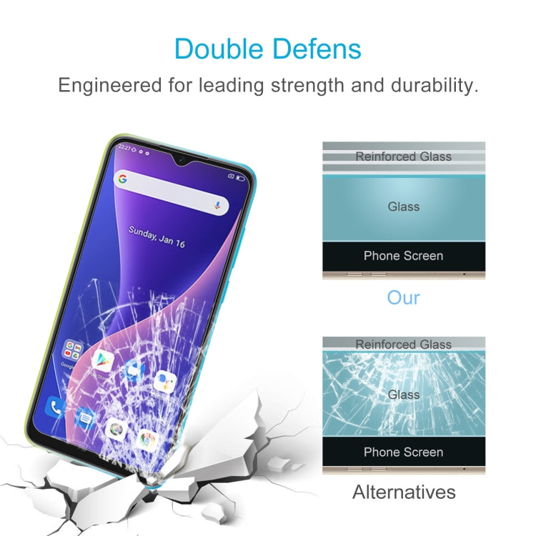 10 PCS 0.26mm 9H 2.5D Tempered Glass Film For Blackview OSCAL C60 - For Blackview by PMC TechLife | Online Shopping South Africa | PMC TechLife