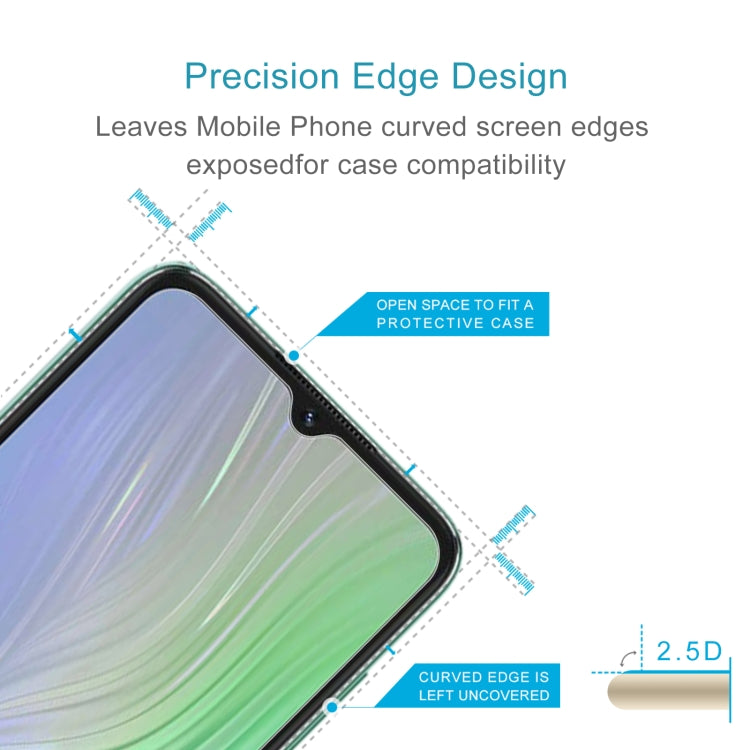 50 PCS 0.26mm 9H 2.5D Tempered Glass Film For Blackview A55 Pro - For Blackview by PMC TechLife | Online Shopping South Africa | PMC TechLife