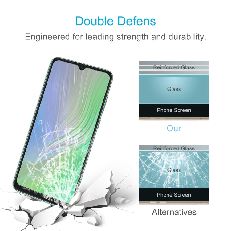 50 PCS 0.26mm 9H 2.5D Tempered Glass Film For Blackview A55 Pro - For Blackview by PMC TechLife | Online Shopping South Africa | PMC TechLife