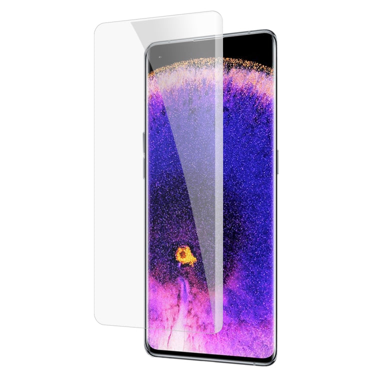 UV Liquid Curved Full Glue Tempered Glass Film For OPPO Find X5 Pro / Find X3 Pro - OPPO Tempered Glass by PMC TechLife | Online Shopping South Africa | PMC TechLife