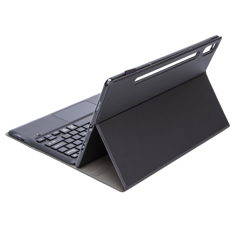 AM17-A TPU Detachable Bluetooth Keyboard Leather Case with Bracket & Touchpad For Lenovo Xiaoxin Pad Pro 12.6 inch TB-Q706F(Black) - Lenovo Keyboard by PMC TechLife | Online Shopping South Africa | PMC TechLife
