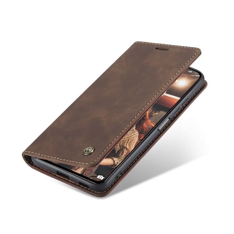 For Xiaomi Redmi K40 / K40 Pro / Poco F3／Mi 11i／Mi 11X／Mi 11X Pro CaseMe 013 Multifunctional Leather Phone Case(Coffee) - free shipping - PMC Jewellery - Order now!