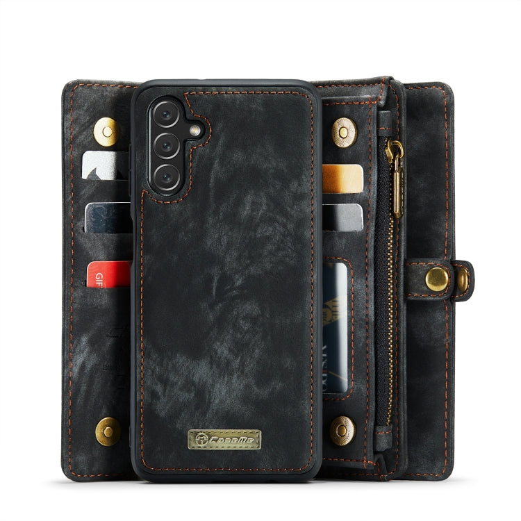 For Samsung Galaxy A13 5G CaseMe-008 Detachable Multifunctional Horizontal Flip Leather Case(Black) - Galaxy Phone Cases by CaseMe | Online Shopping South Africa | PMC Jewellery | Buy Now Pay Later Mobicred