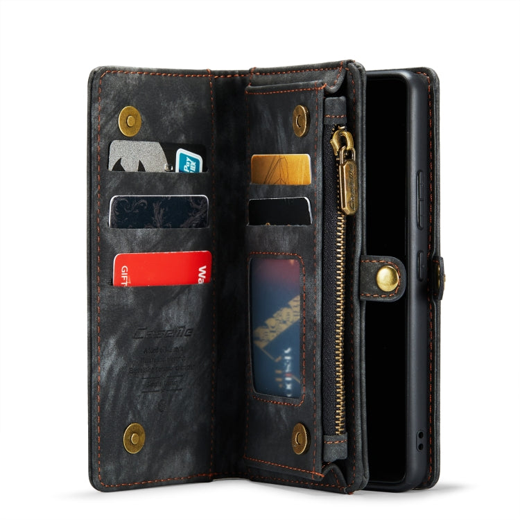 For Samsung Galaxy A53 5G CaseMe-008 Detachable Multifunctional Horizontal Flip Leather Case(Black) - free shipping - PMC Jewellery - Order now!