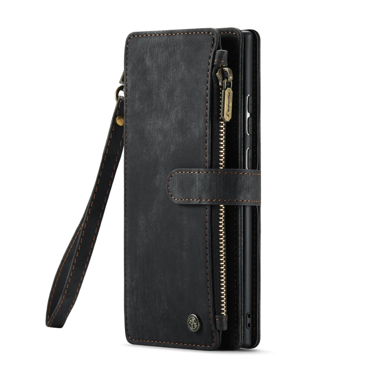For Samsung Galaxy S22 Ultra 5G CaseMe C30 Multifunctional Phone Leather Case with Holder & Card Slot & Wallet(Black) - free shipping - PMC Jewellery - Order now!