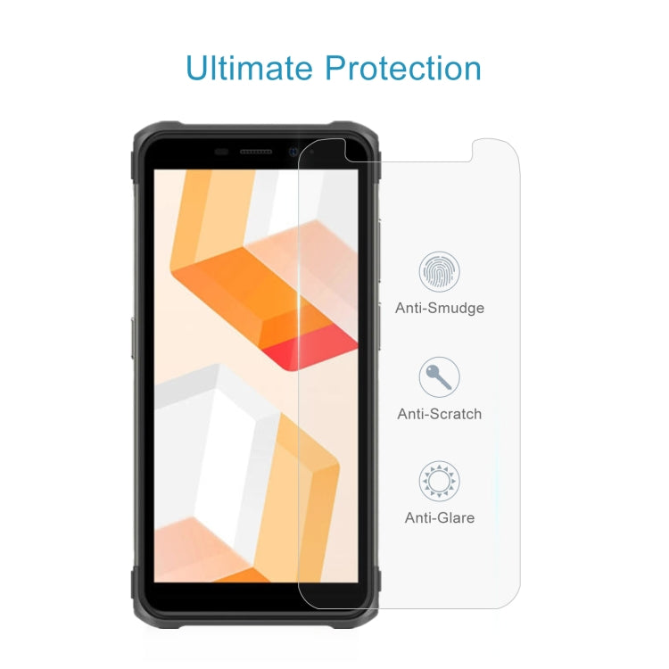 50 PCS 0.26mm 9H 2.5D Tempered Glass Film For Ulefone Armor X10 - Ulefone Tempered Glass by PMC Jewellery | Online Shopping South Africa | PMC Jewellery | Buy Now Pay Later Mobicred