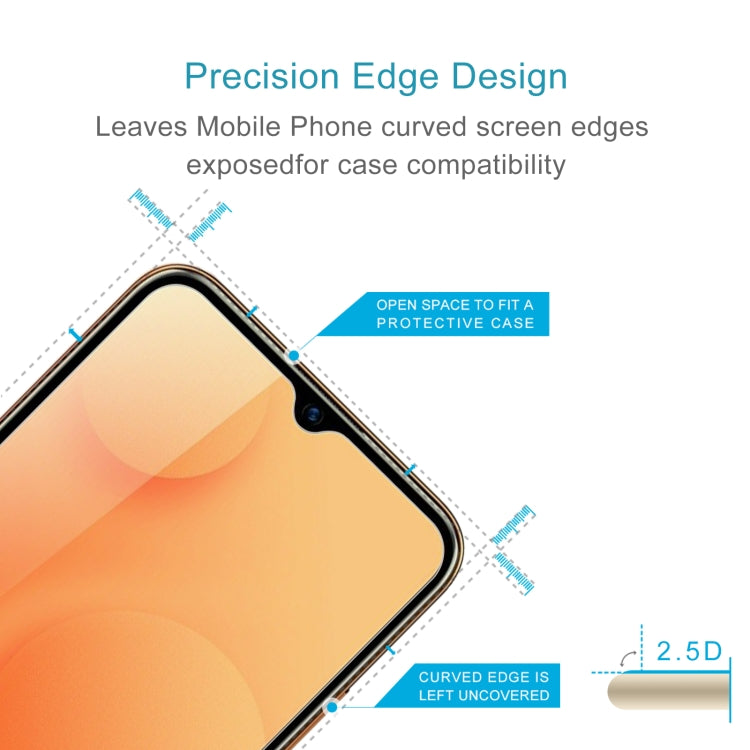 50 PCS 0.26mm 9H 2.5D Tempered Glass Film For Blackview A95 - For Blackview by PMC TechLife | Online Shopping South Africa | PMC TechLife
