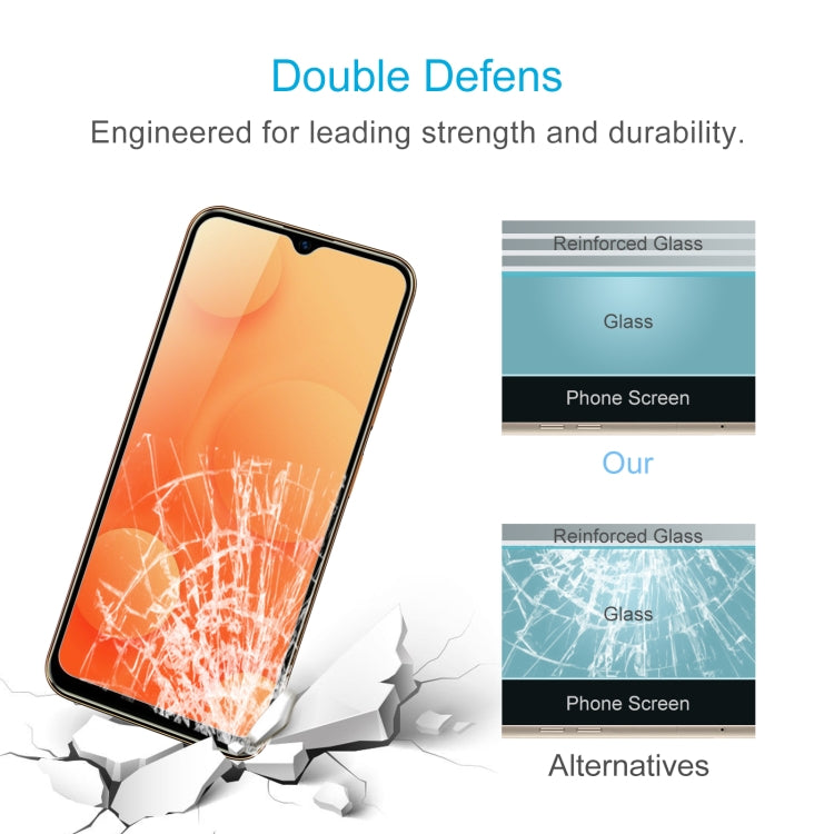 50 PCS 0.26mm 9H 2.5D Tempered Glass Film For Blackview A95 - For Blackview by PMC TechLife | Online Shopping South Africa | PMC TechLife