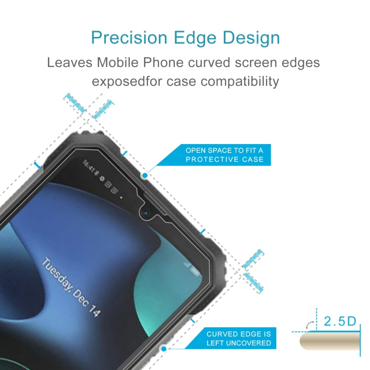 50 PCS 0.26mm 9H 2.5D Tempered Glass Film For Blackview BV8800 - For Blackview by PMC TechLife | Online Shopping South Africa | PMC TechLife