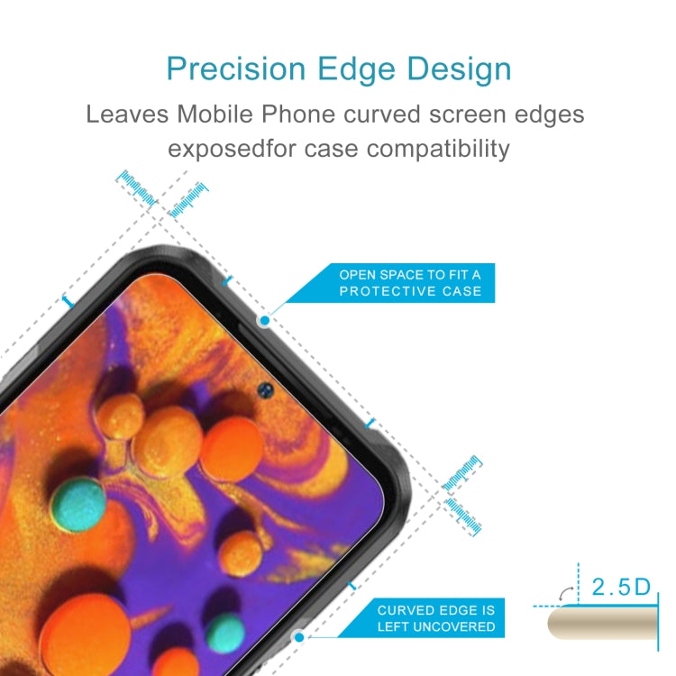 50 PCS 0.26mm 9H 2.5D Tempered Glass Film For Doogee V20 5G - For Doogee by PMC TechLife | Online Shopping South Africa | PMC TechLife | Buy Now Pay Later Mobicred