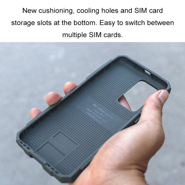 For Huawei P40 Pro / P40 Pro+ FATBEAR Graphene Cooling Shockproof Case(Green) - free shipping - PMC TechLife - Order now!