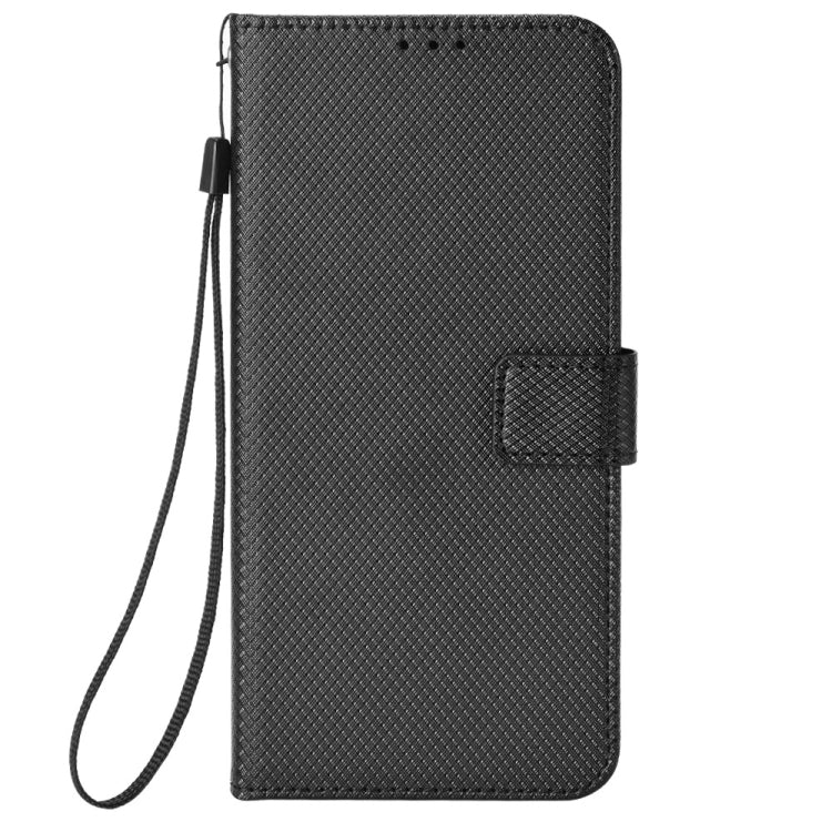 For Samsung Galaxy Xcover 5 Diamond Texture Leather Phone Case(Black) - Galaxy Phone Cases by PMC TechLife | Online Shopping South Africa | PMC TechLife