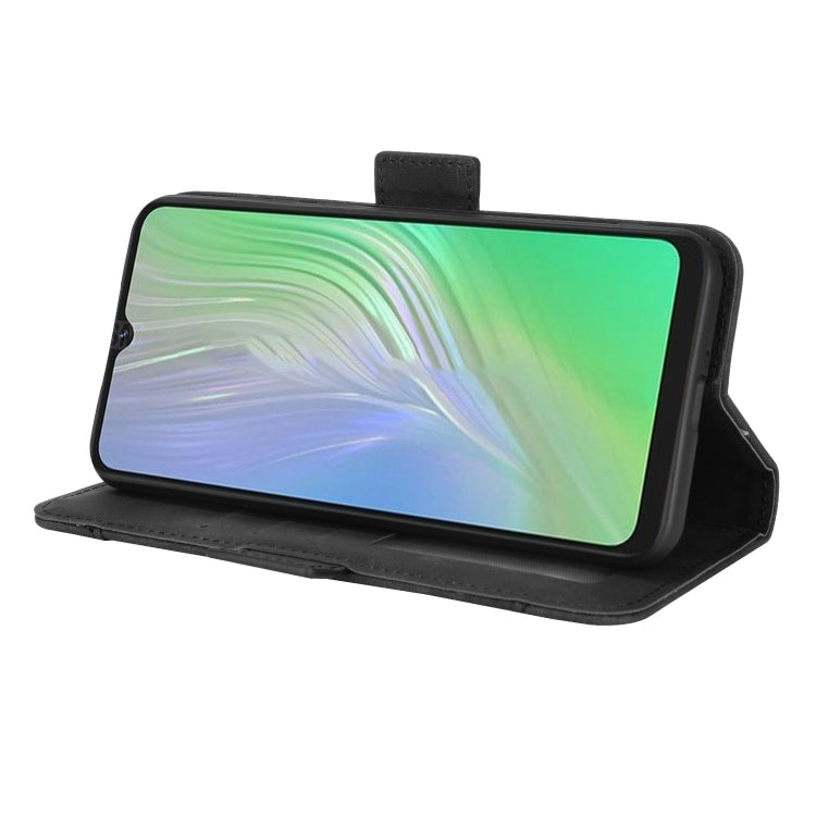 For Blackview A55 Skin Feel Calf Pattern Leather Phone Case(Black) - More Brand by PMC TechLife | Online Shopping South Africa | PMC TechLife | Buy Now Pay Later Mobicred