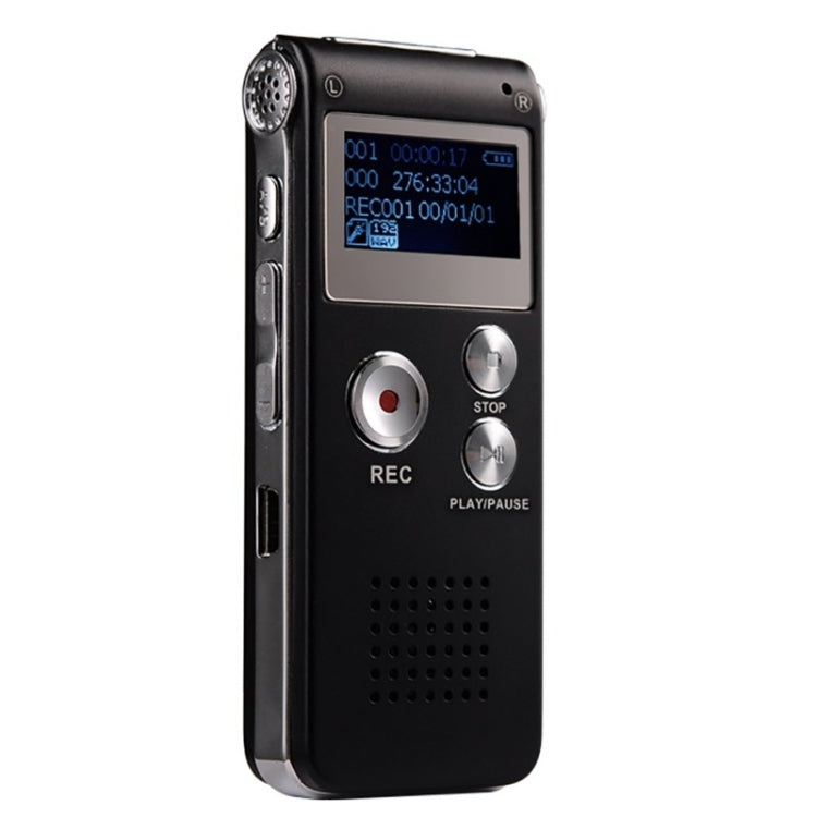 SK-012 32GB USB Dictaphone Digital Audio Voice Recorder with WAV MP3 Player VAR Function(Black) - free shipping - PMC TechLife - Order now!