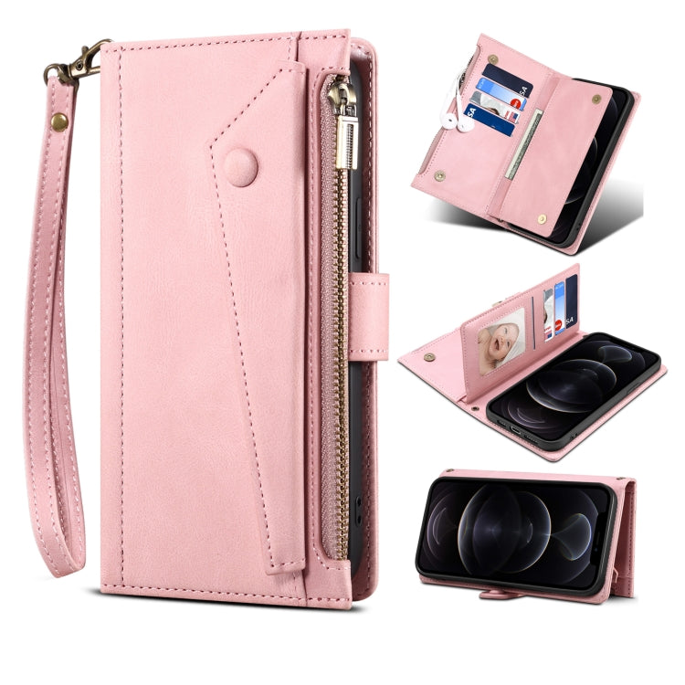 For OnePlus Nord N20 5G Retro Frosted Horizontal Flip Leather Phone Case(Rose Gold) - OnePlus Cases by PMC TechLife | Online Shopping South Africa | PMC TechLife | Buy Now Pay Later Mobicred
